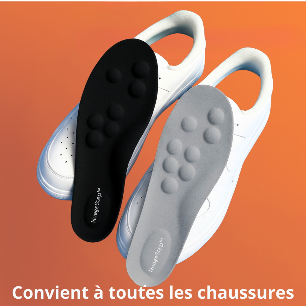 NuageStep™ – La semelle qui transforme chaque pas en sensation de nuage