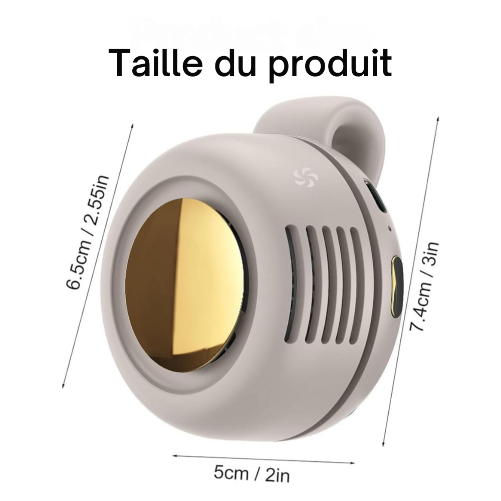 AirClip™ | Refroidissement Direct, Toujours à Portée de Main