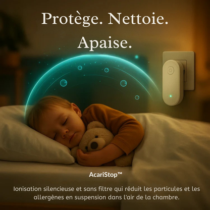 AcariStop™ – Le dispositif anti acariens qui assainit votre intérieur sans produits chimiques