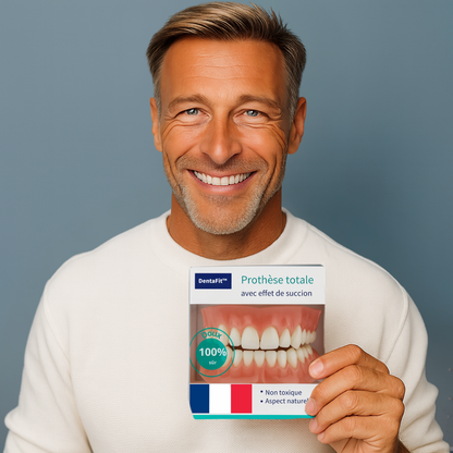 DentaFit™ – Le sourire parfait et immédiat, sans douleur et sans rendez vous