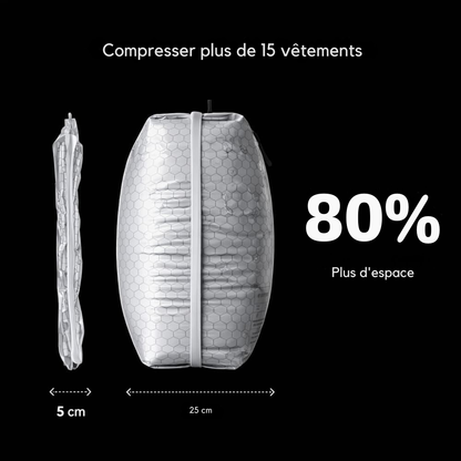 VacuPack™ | Emballez plus intelligemment et gagnez beaucoup plus de place