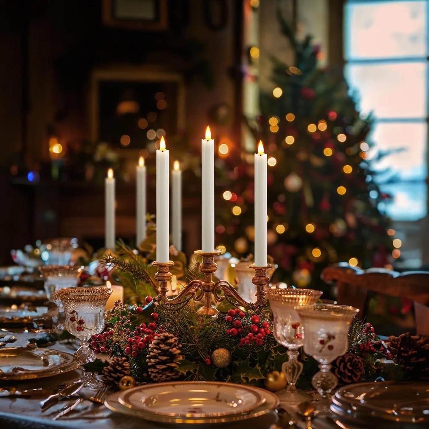 FlammeDouce™ | Créez une ambiance chaleureuse avec des bougies, sans risque d'incendie ni désordre.