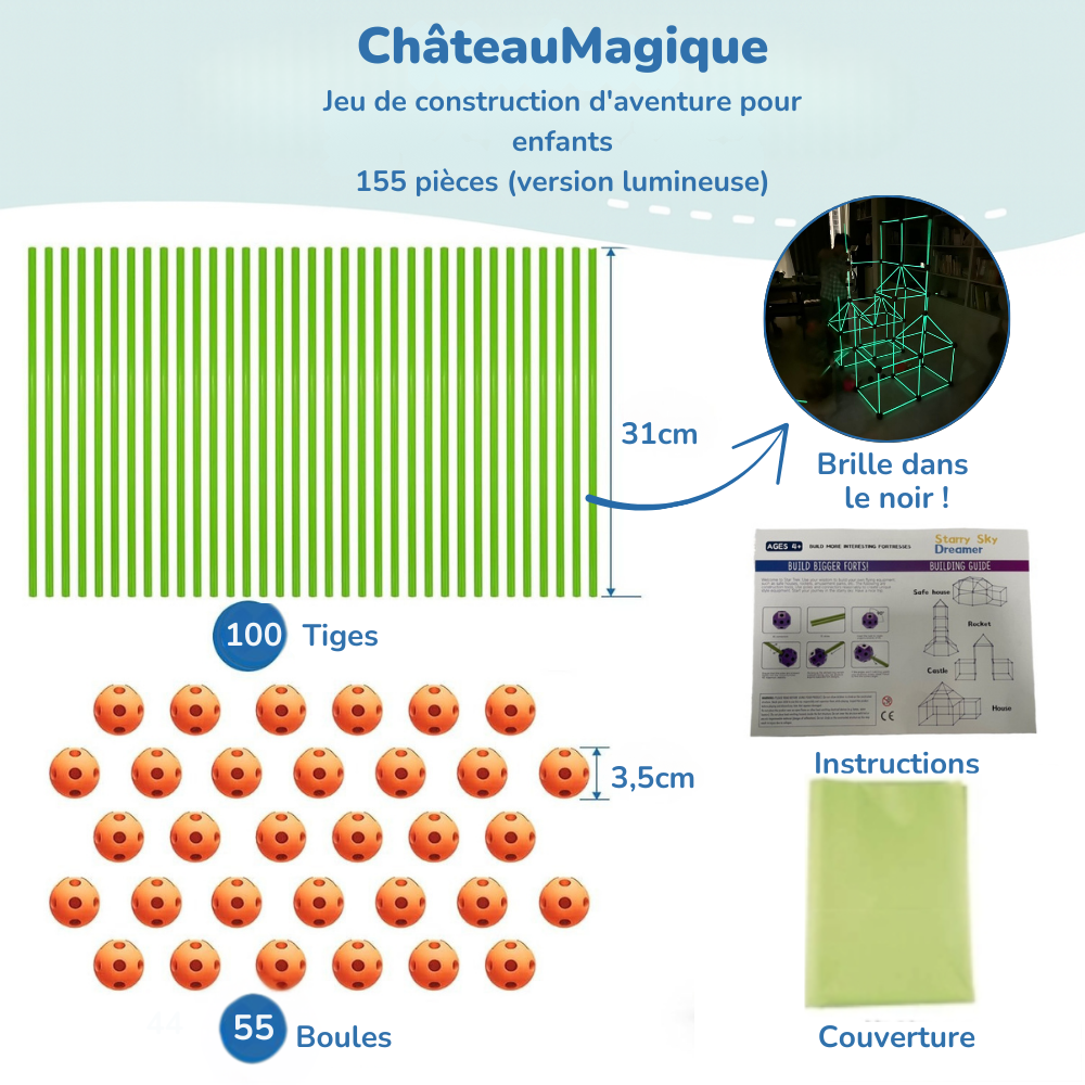 ChâteauMagique™ | Construisez votre propre univers d'aventure à la maison