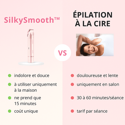 SilkySmooth™ | Arrêtez d'irriter votre peau - essayez SilkySmooth™ aujourd'hui !