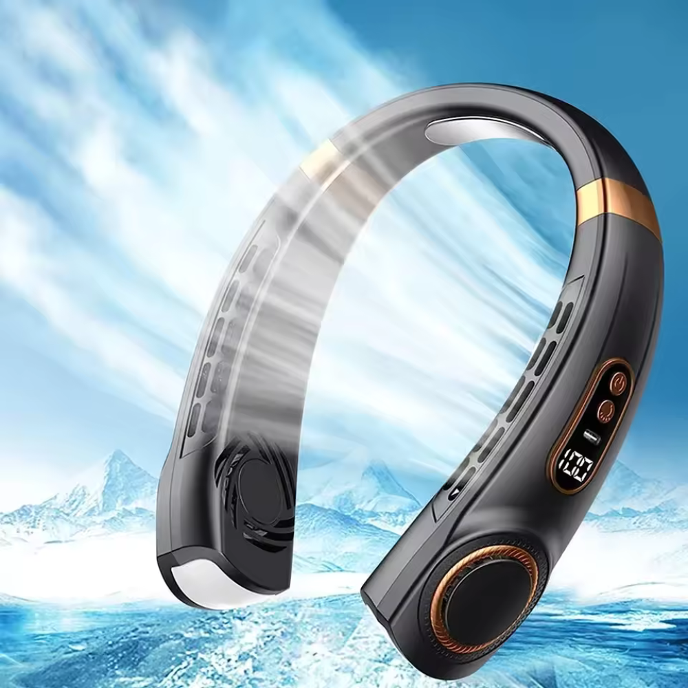 NeckBreeze™ | Le climatiseur personnel que vous emportez partout avec vous