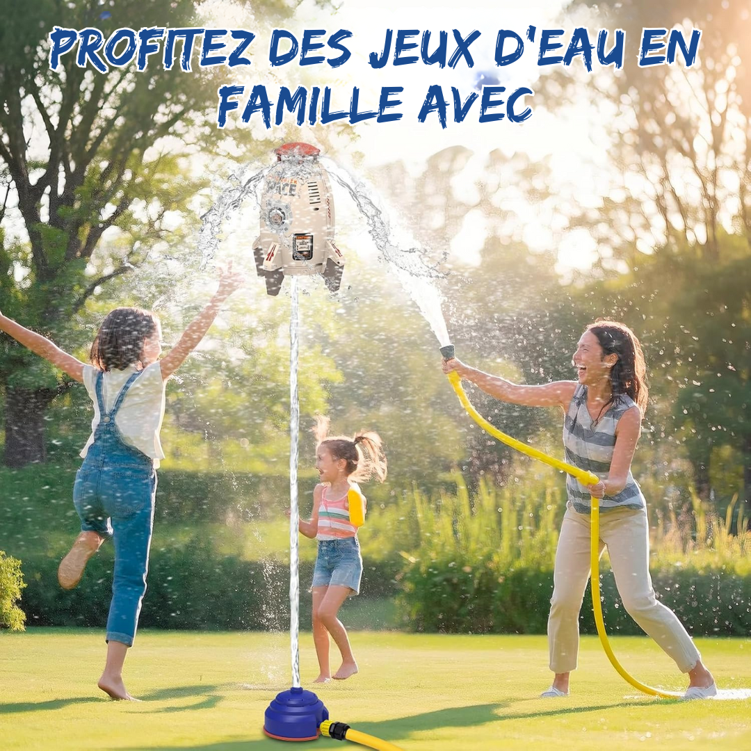 KidSplash™ | La fusée aquatique volante pour des jeux d'été sans fin !