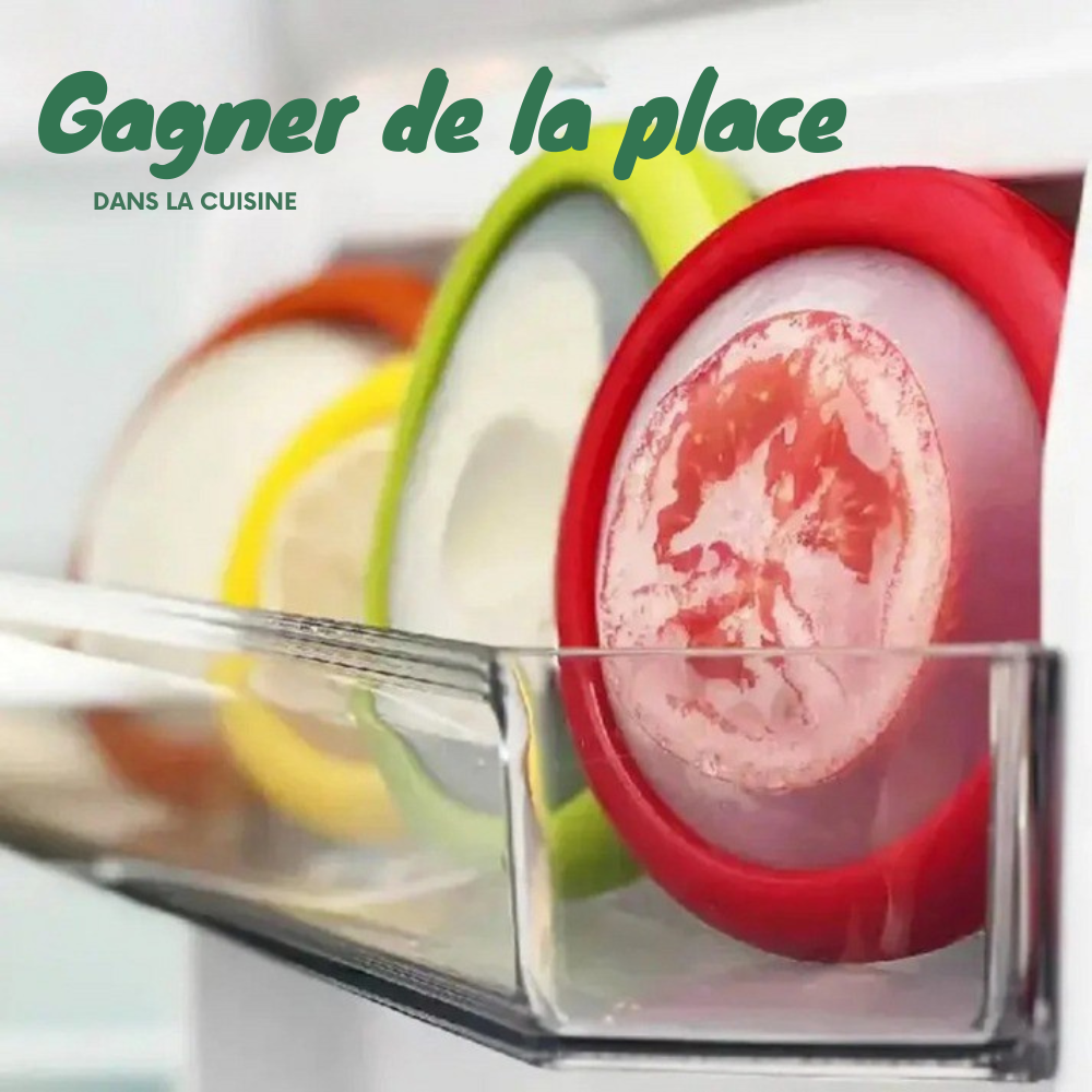 GreenKeeper™ | Contenants pour fruits et légumes avec joint en silicone