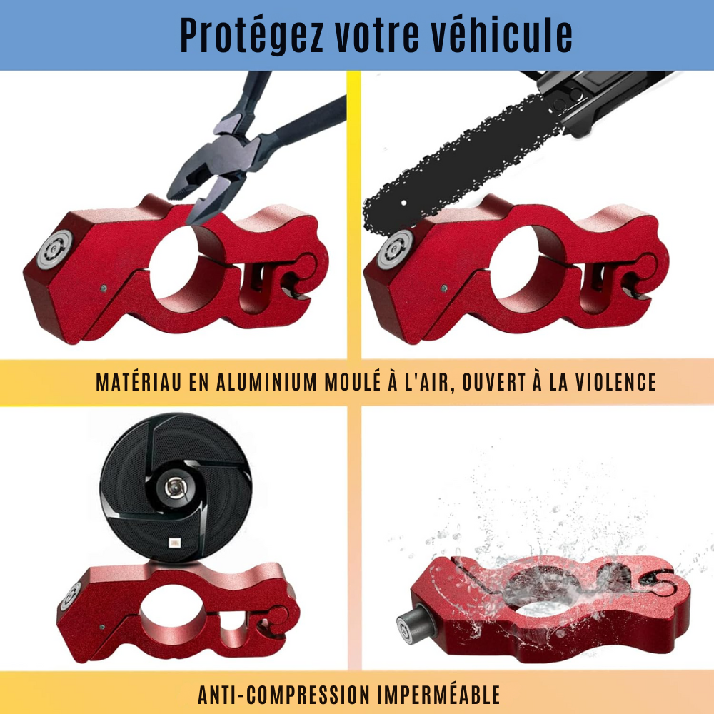 TurboLock™ | La sécurité ultime pour votre moto - protégez-la en quelques secondes