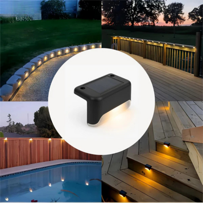 ÉclatSolaire™ | Éclairage solaire élégant pour illuminer escaliers et jardins