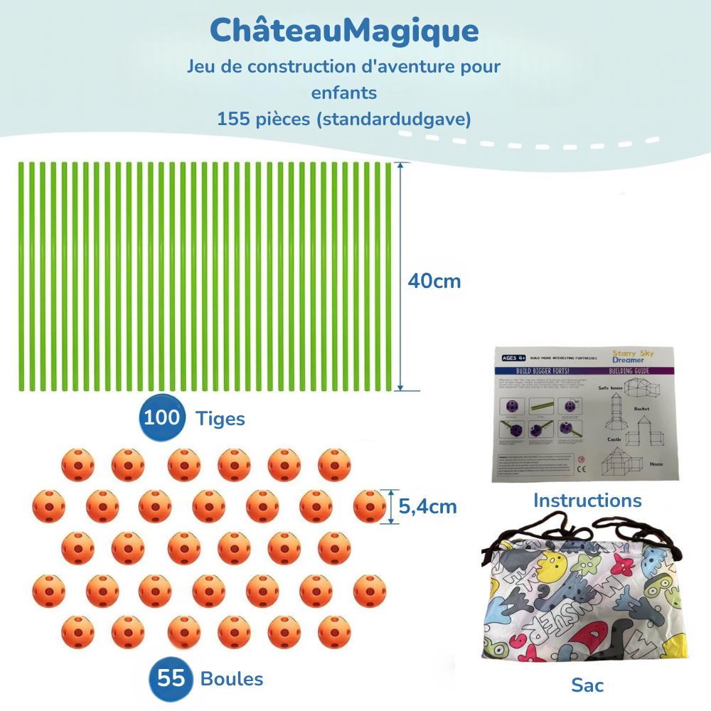 ChâteauMagique™ | Construisez votre propre univers d'aventure à la maison