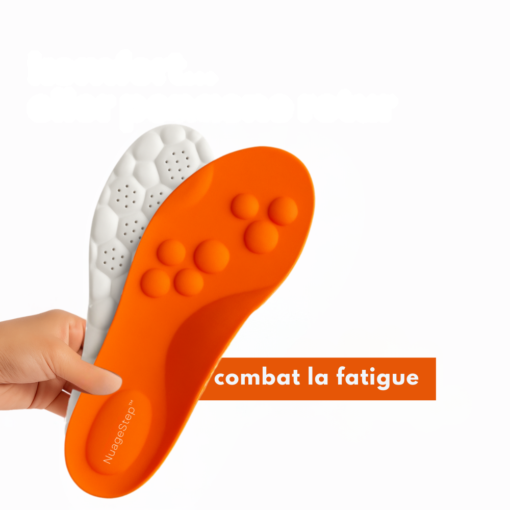 NuageStep™ – La semelle qui transforme chaque pas en sensation de nuage
