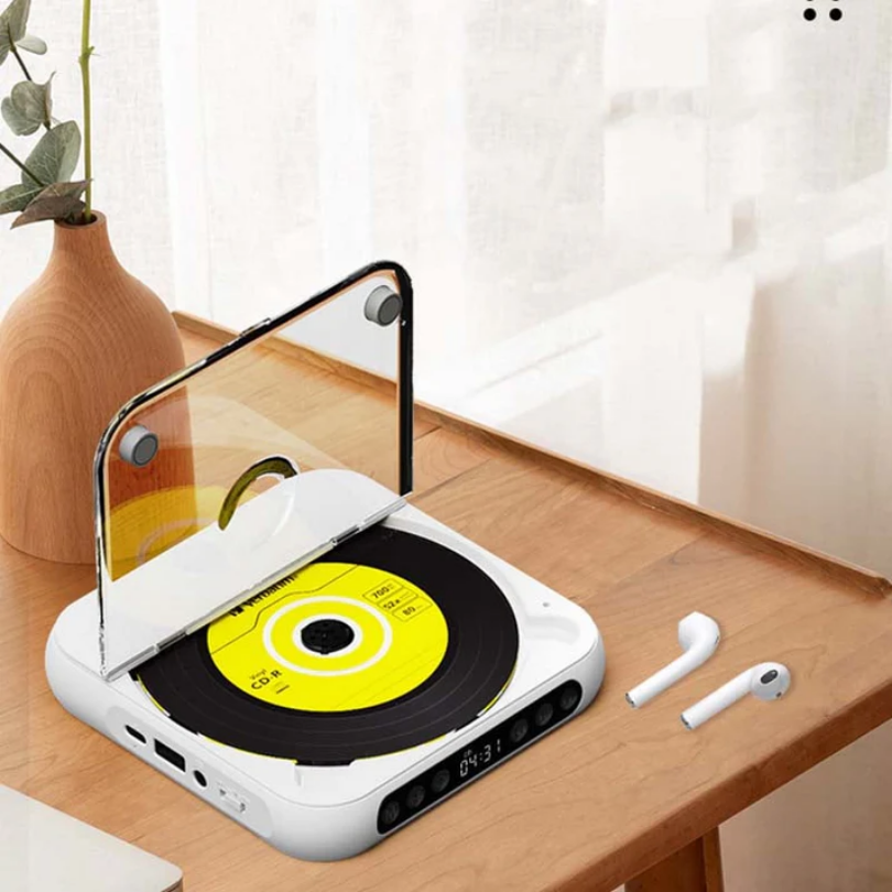 CDPortable™ – Le lecteur CD moderne qui redonne vie à vos albums préférés