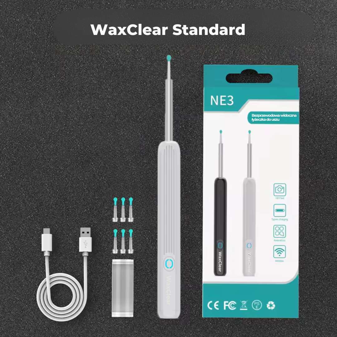 WaxClear™ | Nettoyage des oreilles intelligent avec une technologie avancée