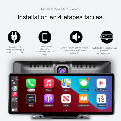 CarLink™ Pro – L’écran intelligent qui transforme n’importe quelle voiture en système moderne et connecté