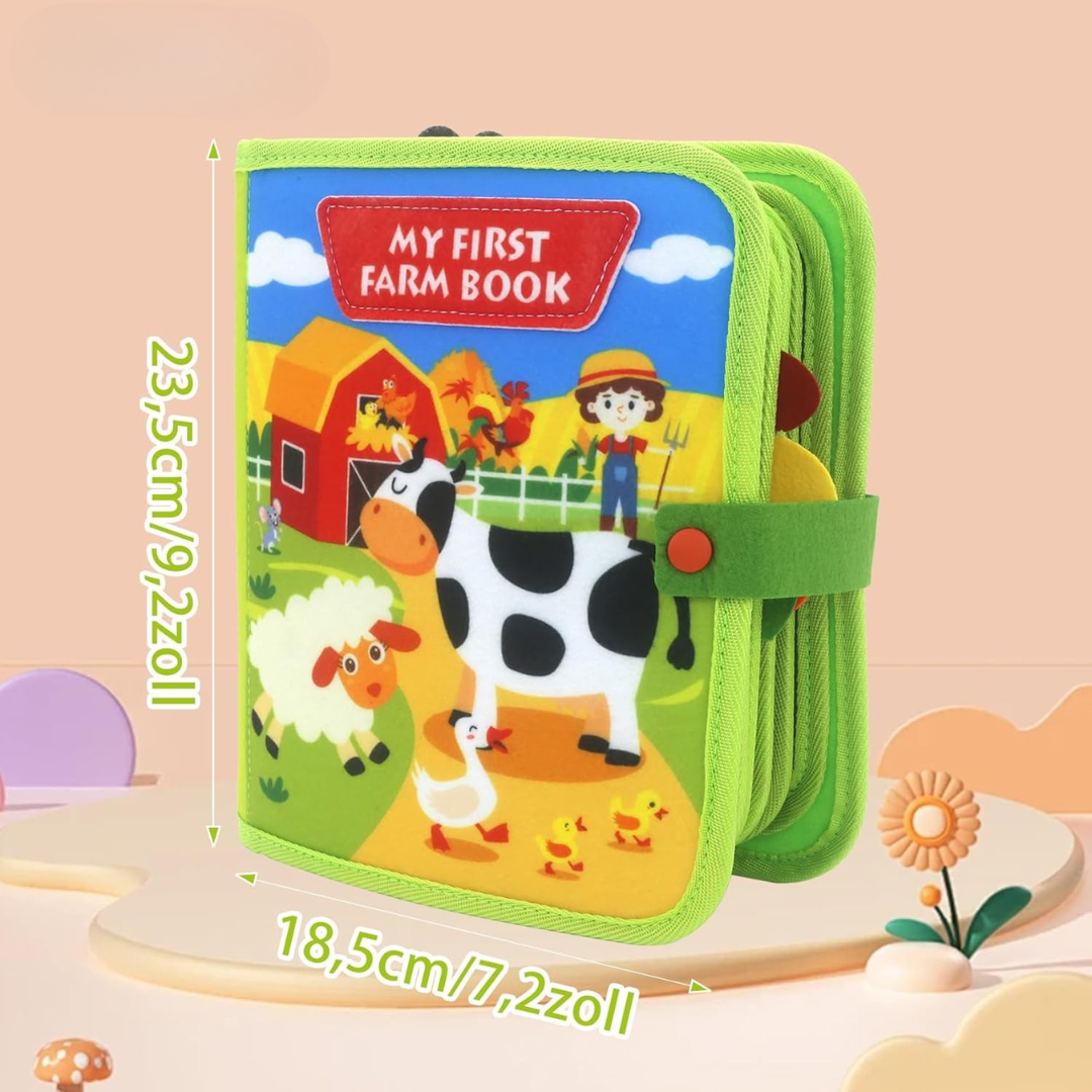 FermeMagique™ | Rendez l’apprentissage amusant avec le livre de ferme idéal pour les tout-petits curieux
