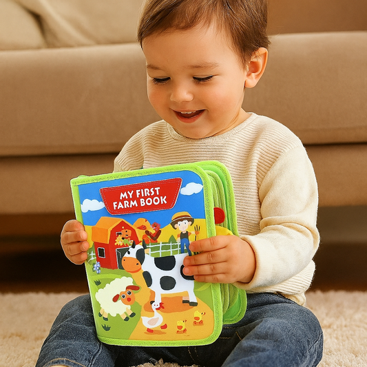 FermeMagique™ | Rendez l’apprentissage amusant avec le livre de ferme idéal pour les tout-petits curieux