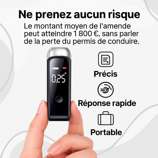 BlowSafe™ | Connaître les faits avant de conduire 🚗