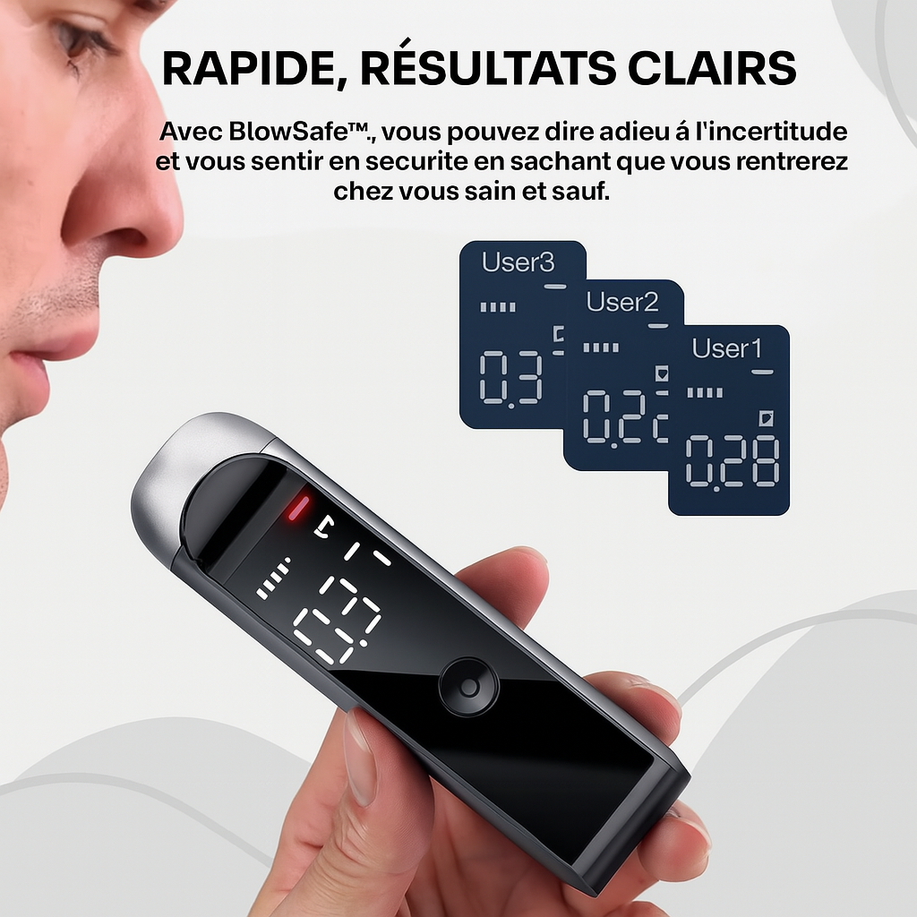 BlowSafe™ | Connaître les faits avant de conduire 🚗