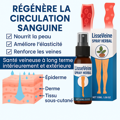 LisseVeine™ | Soutien naturel pour des veines saines et une circulation améliorée