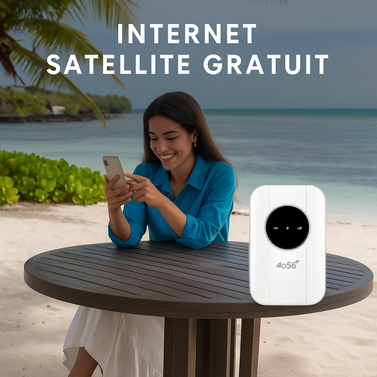 PocketWifi™ | Obtenez un internet illimité partout dans le monder !