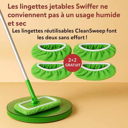 CleanSweep™ | Économisez de l'argent avec les chiffons réutilisables pour Swiffer