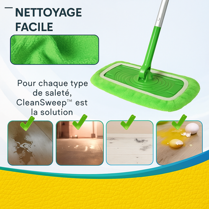 CleanSweep™ | Économisez de l'argent avec les chiffons réutilisables pour Swiffer