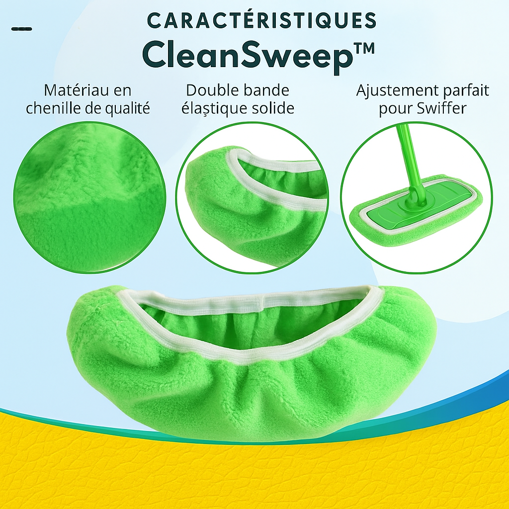 CleanSweep™ | Économisez de l'argent avec les chiffons réutilisables pour Swiffer