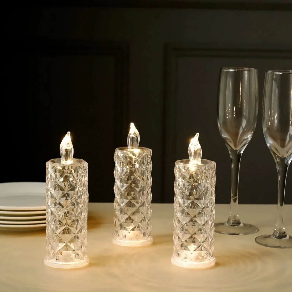 ÉclatCristal™ | Créez de la romance et de la convivialité sans bougies