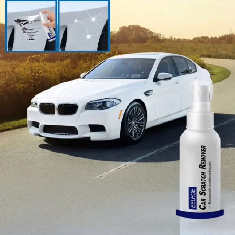 ScratchAway™ | La solution la plus efficace pour les rayures ! 1 Spray universel pour toutes les couleurs.