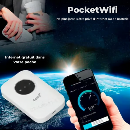 PocketWifi™ | Obtenez un internet illimité partout dans le monder !