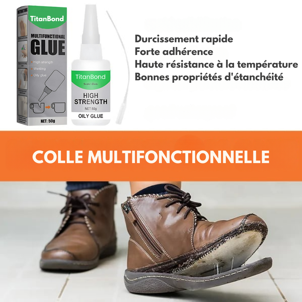 TitanBond™ | Colle haute performance étanche à l’eau et à la poussière – réparez tout en quelques secondes