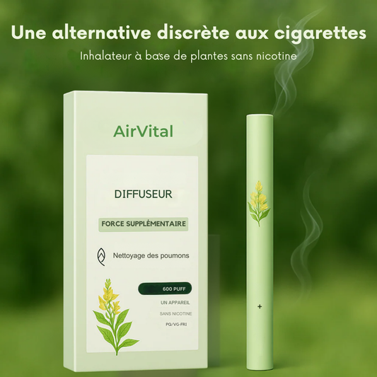 AirVital™ | Alternative saine et sans nicotine pour arrêter de fumer