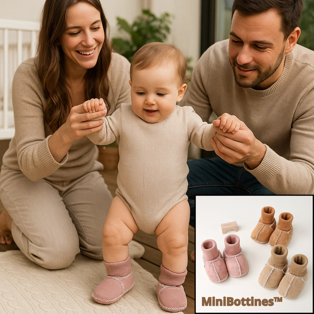 MiniBottines™ – Le confort chaleureux qui protège les petits pieds tout l’hiver