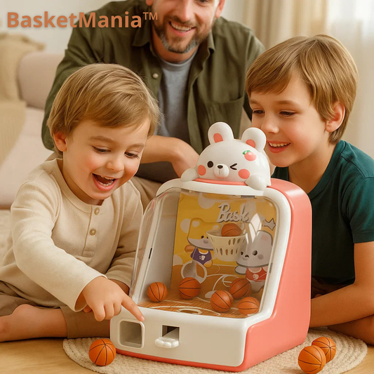 BasketMania™ – Le jeu dynamique qui transforme chaque enfant en champion du fun