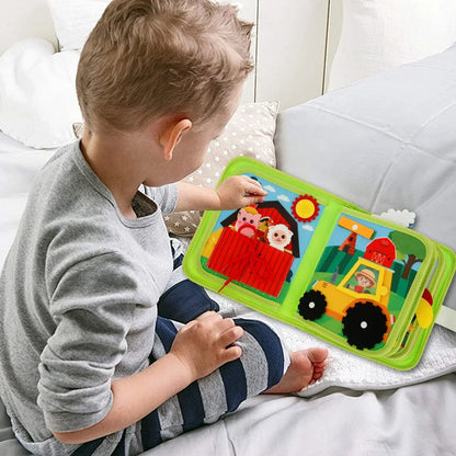FermeMagique™ | Rendez l’apprentissage amusant avec le livre de ferme idéal pour les tout-petits curieux