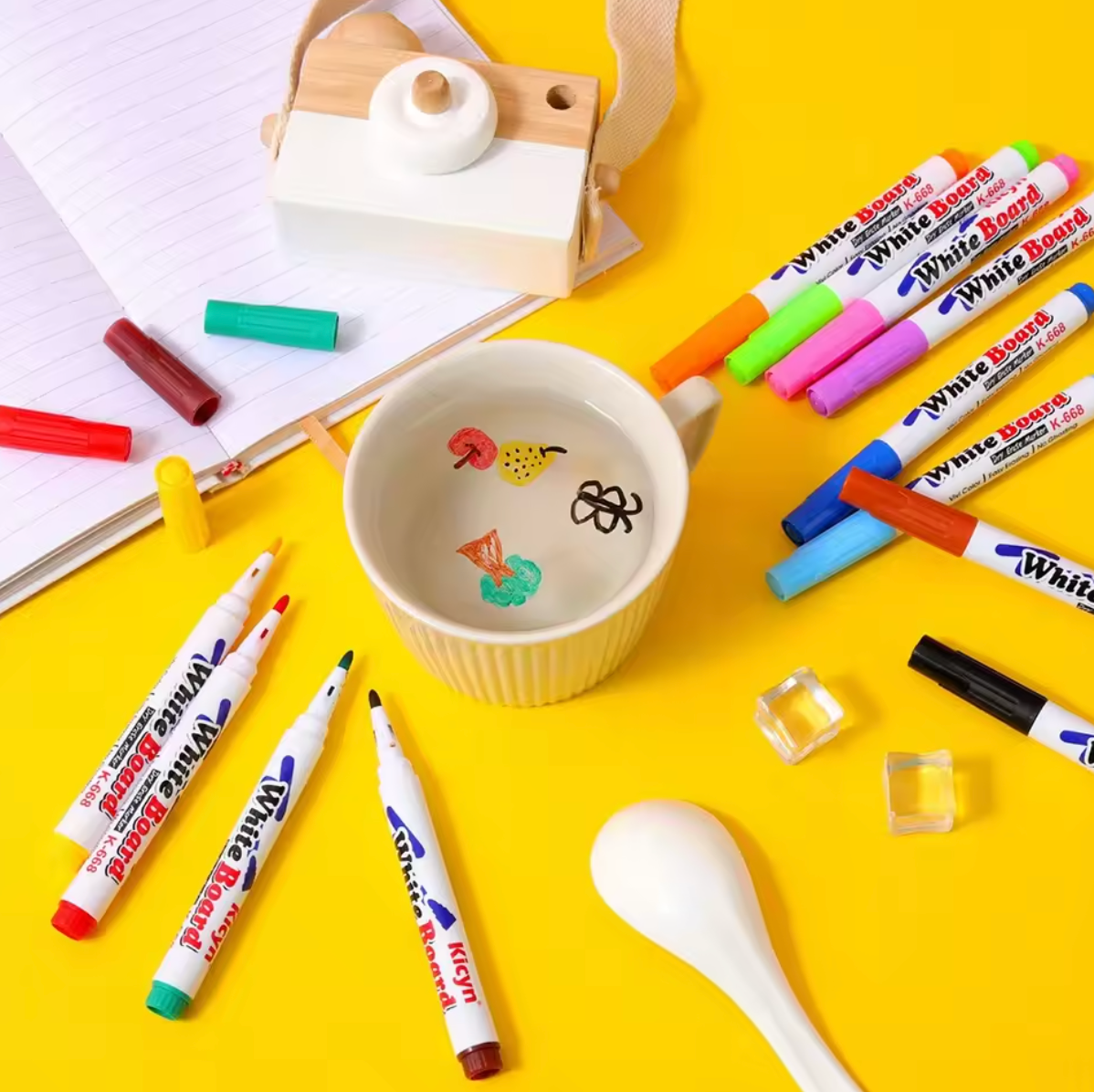 KiddoPen™ | Ensemble de 12 feutres amusants et créatifs pour enfants