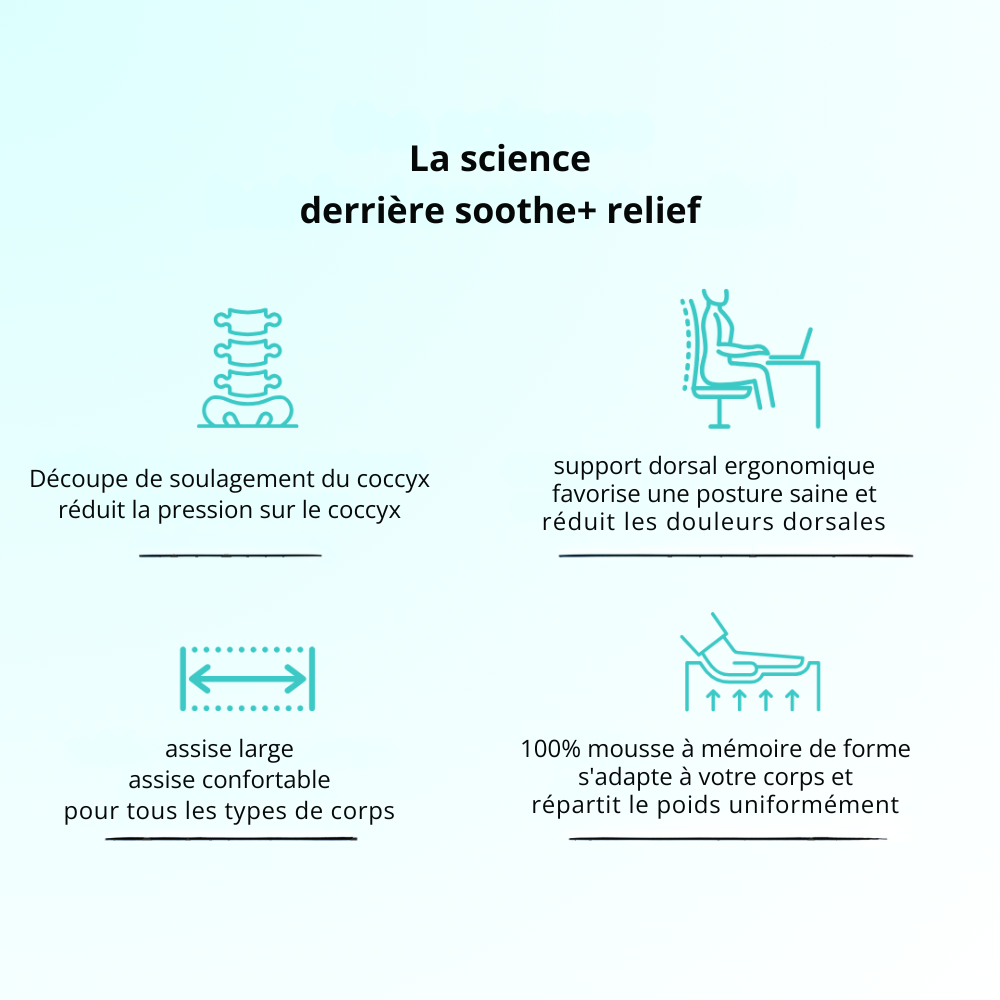 SiègeRoyale™ | Asseyez-vous mieux, levez-vous plus facilement – soutien ergonomique là où vous en avez le plus besoin