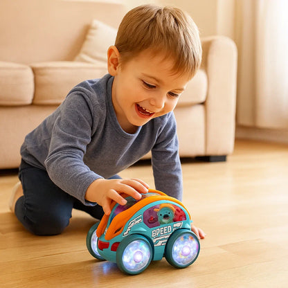 LumiFlip™ – La voiture acrobatique lumineuse qui émerveille les enfants à chaque cascade