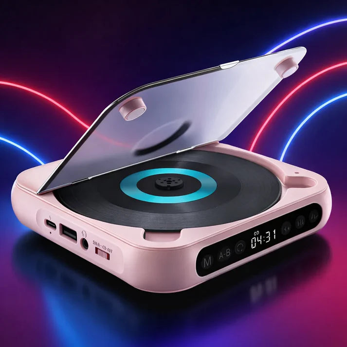CdPortable™ | Le lecteur CD moderne qui redonne vie à vos albums préférés