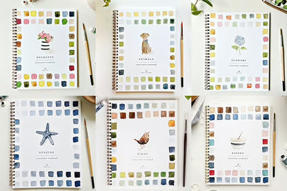 Aquarella™ | Libérez votre créativité avec notre amusant livre de coloriage aquarelle !