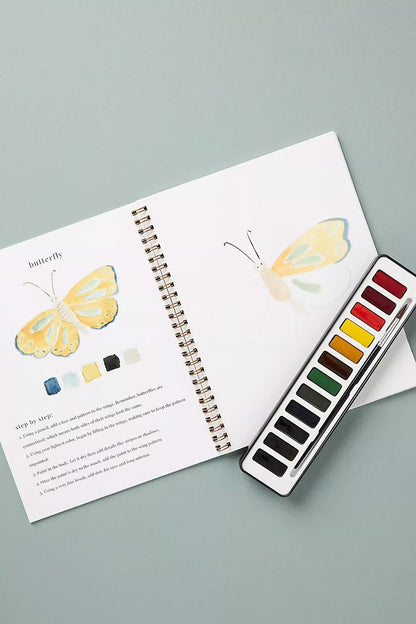 Aquarella™ | Libérez votre créativité avec notre amusant livre de coloriage aquarelle !