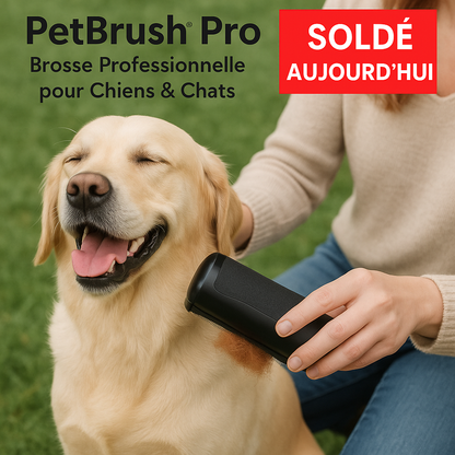PetBrush™ Pro | Brosse Professionnelle pour Chiens & Chats