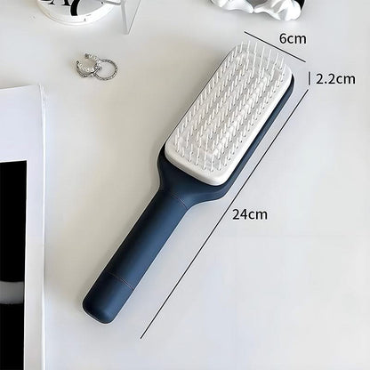 BrosseParfaite™ | Brosse à cheveux auto-nettoyante pour un soin des cheveux sans effort