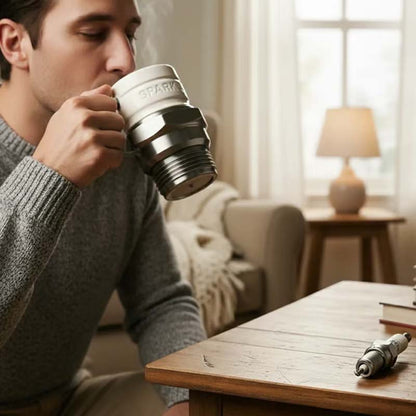 BougieCafé™ – Le mug qui affiche votre passion avant la première gorgée